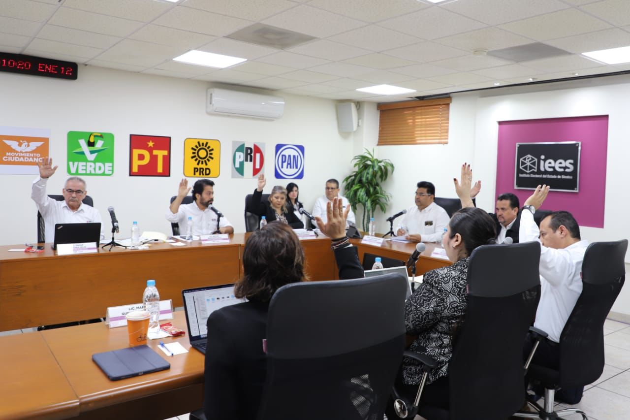 Aprueba el IEES la designación de los integrantes de los 38 Consejos Electorales en Sinaloa