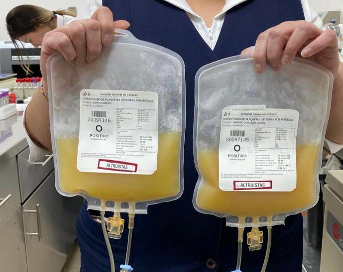 ¡Predican con el ejemplo! Inicia programa de donación de sangre y trabajadores del HGC son los primeros