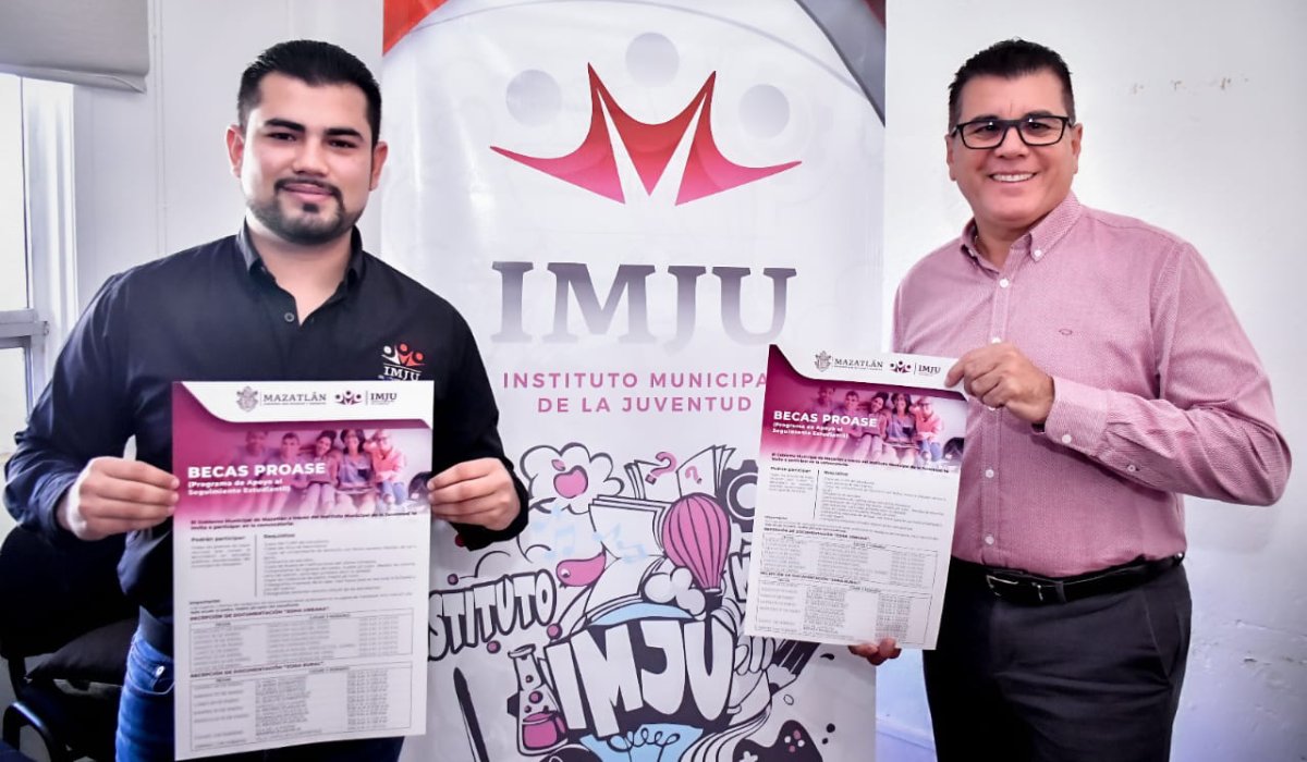 Los jóvenes de Mazatlán ya se pueden inscribir a las nuevas Becas Proase para educación media