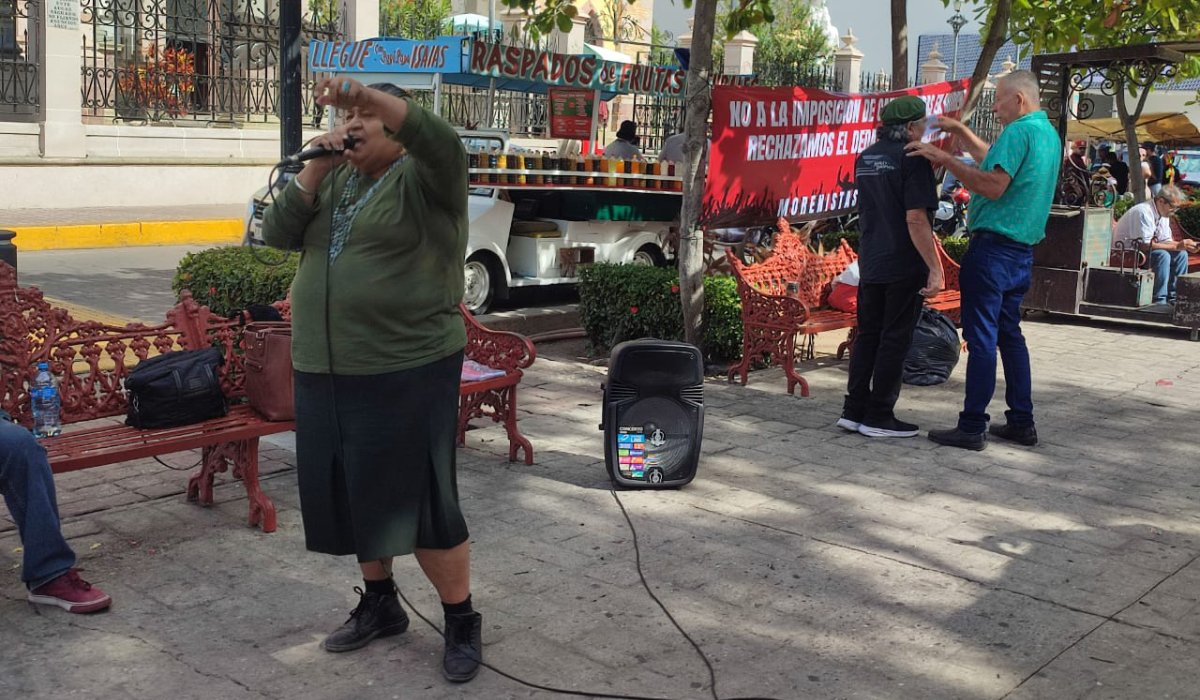 ¡No ante el atropello y el dedazo de Rocha! Militancia de Morena en Mazatlán por lista de candidatos