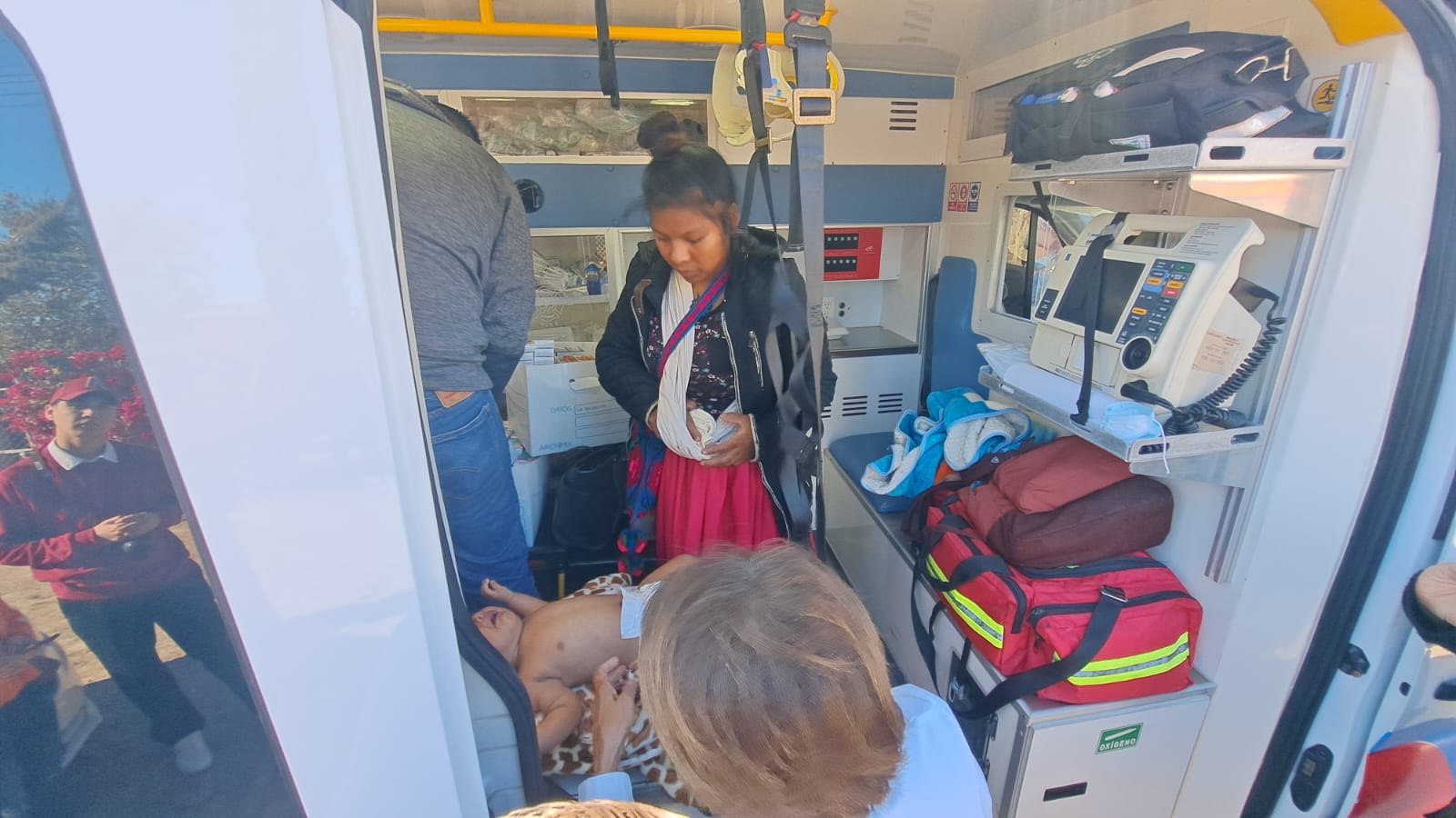 Empezó con mucha tos y diarrea; madre jornalera salió a buscar un doctor para su bebé, en Guasave