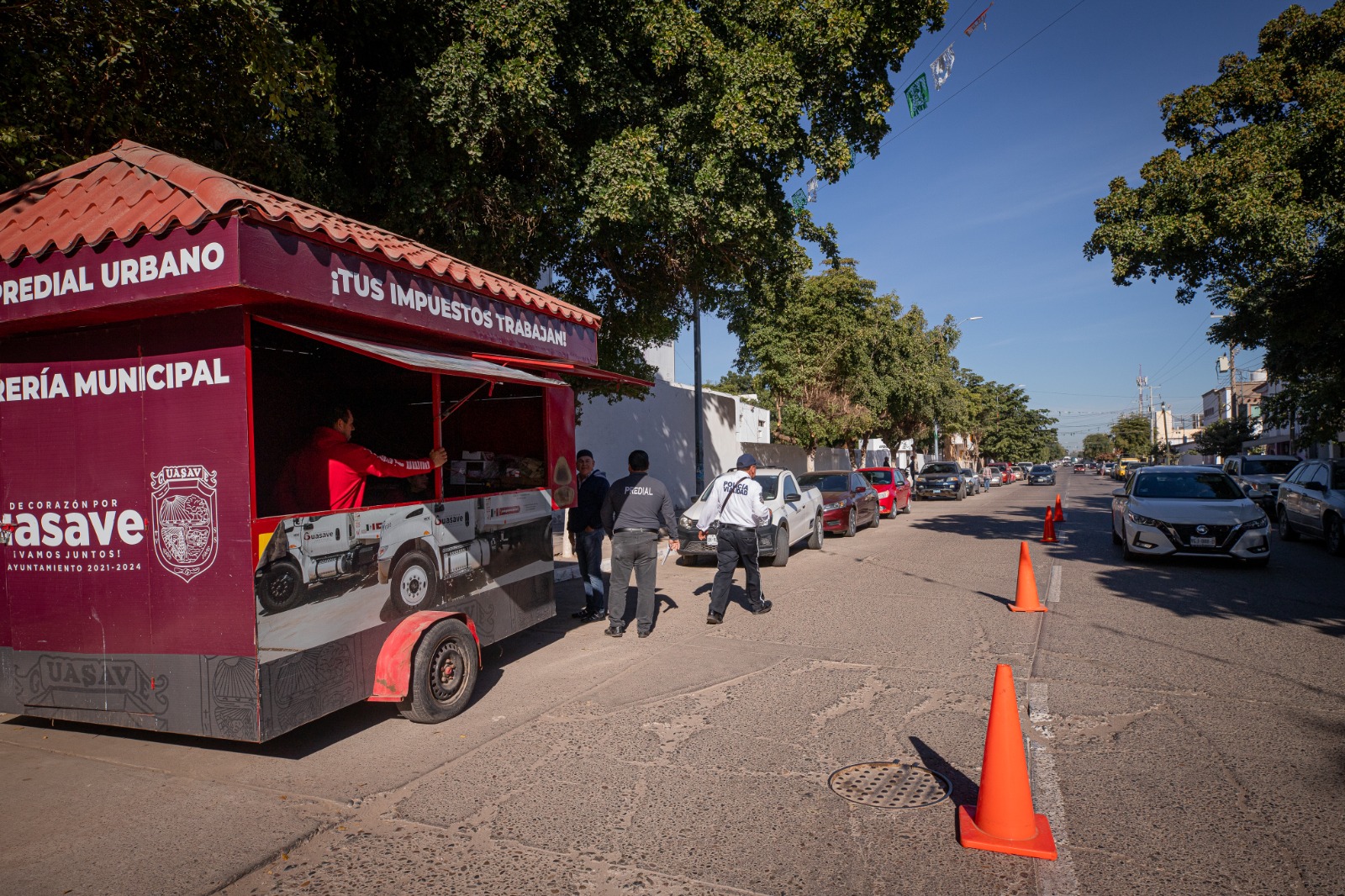 Instalan el Pago Móvil del predial urbano, en Guasave