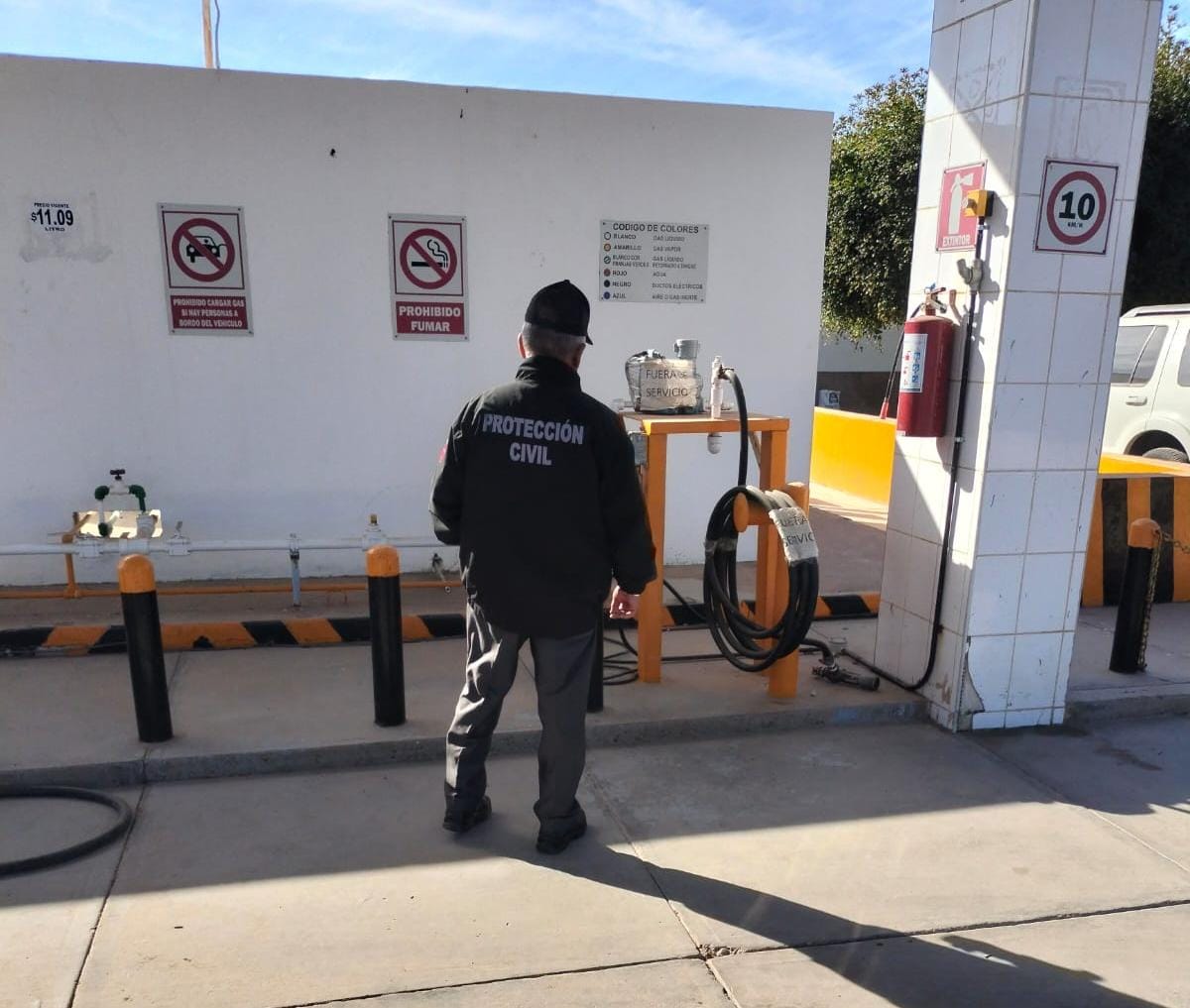 Protección Civil de Angostura supervisa plantas de amoniaco y gas LP