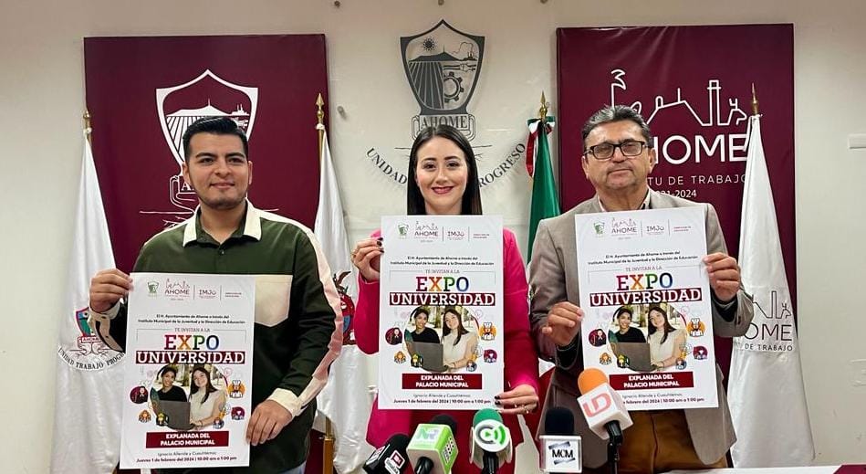 En Ahome se realizará Expo Universidad 2024 para impulsar a jóvenes a conocer la oferta educativa