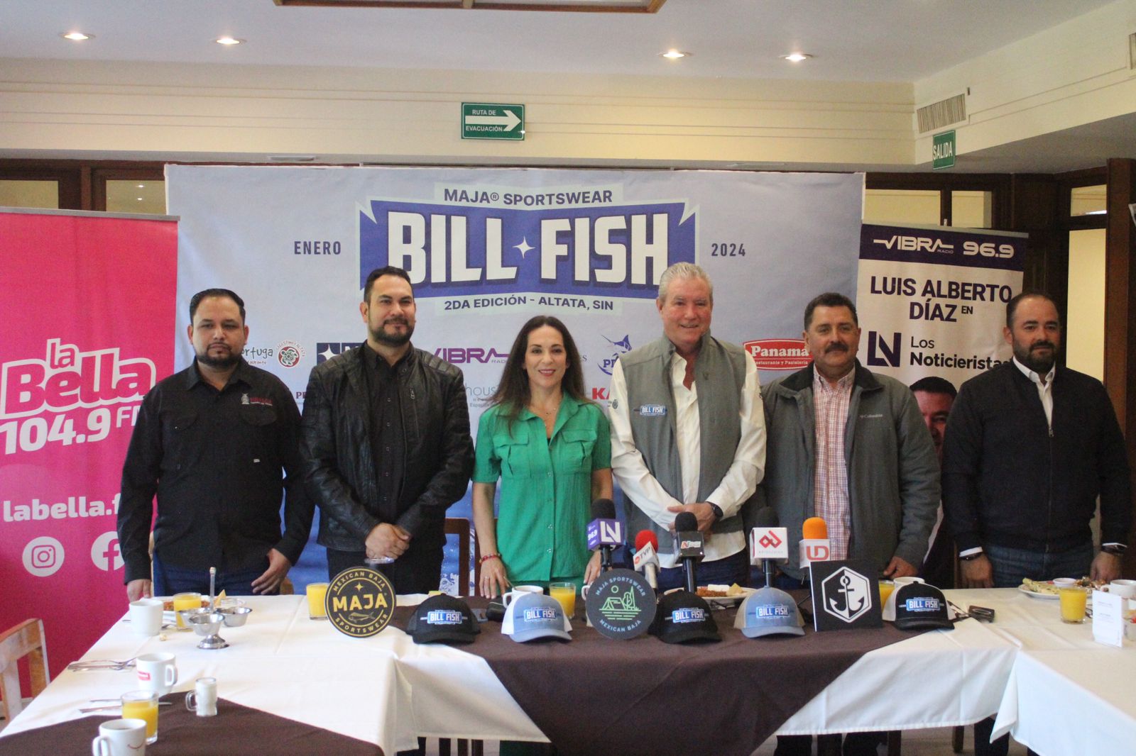 Presentan la 2da edición del Torneo de Pesca Bill Fish Altata 2024