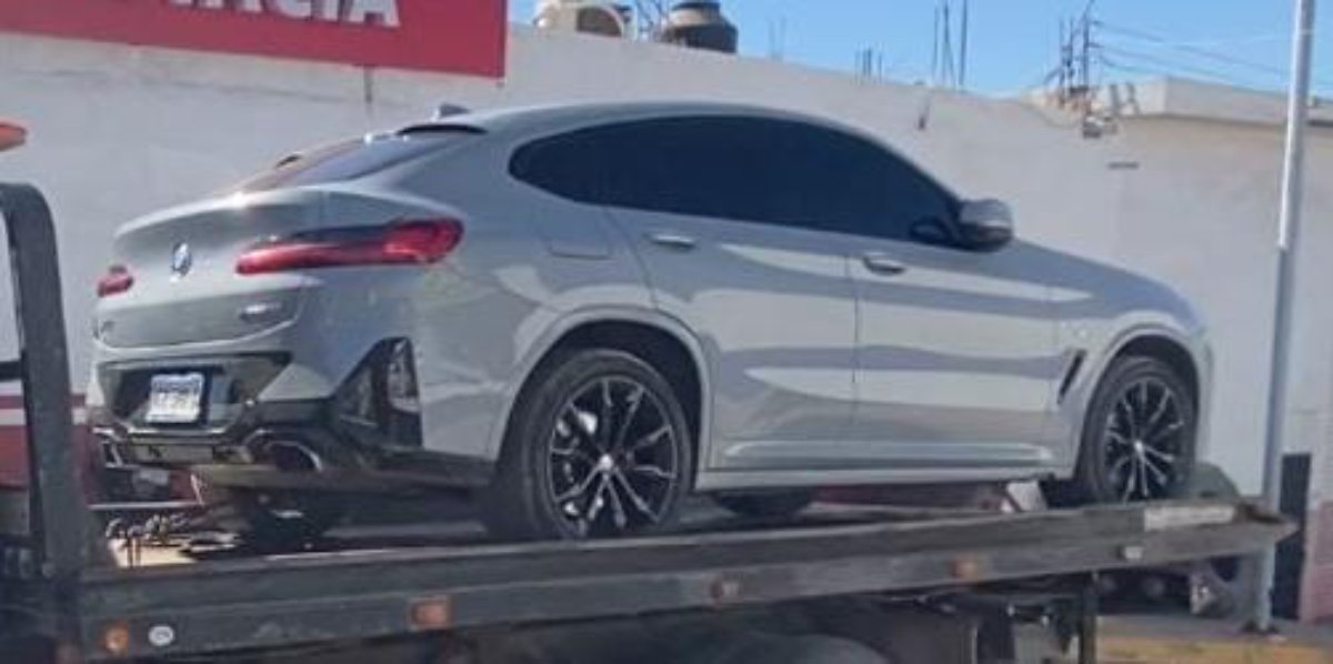 Aseguran una camioneta de lujo y al parecer armas al sur de Culiacán