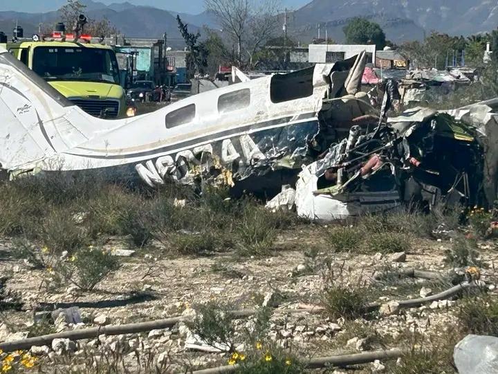 Avioneta se desploma en Ramos Arizpe, Coahuila y mueren cuatro personas; tres son mujeres