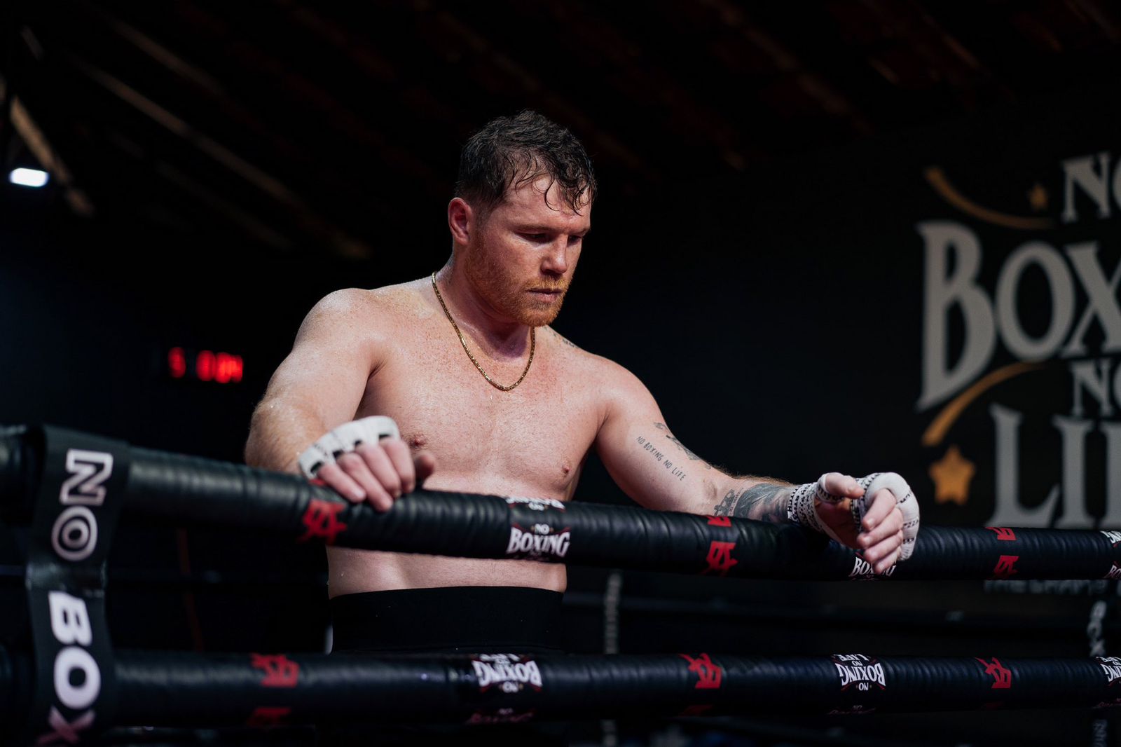 David Benavidez y ‘Canelo’ Álvarez se enfrentarían en el Estadio Azteca este 2024