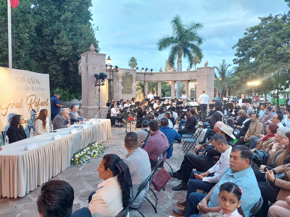 Conmemoran en Mocorito el 100 aniversario luctuoso del General Rafael Buelna Tenorio