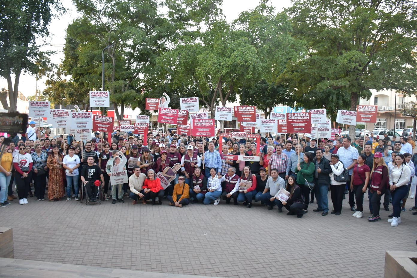Morenistas de Salvador Alvarado se unen en apoyo a Claudia Sheinbaum en cierre de campaña
