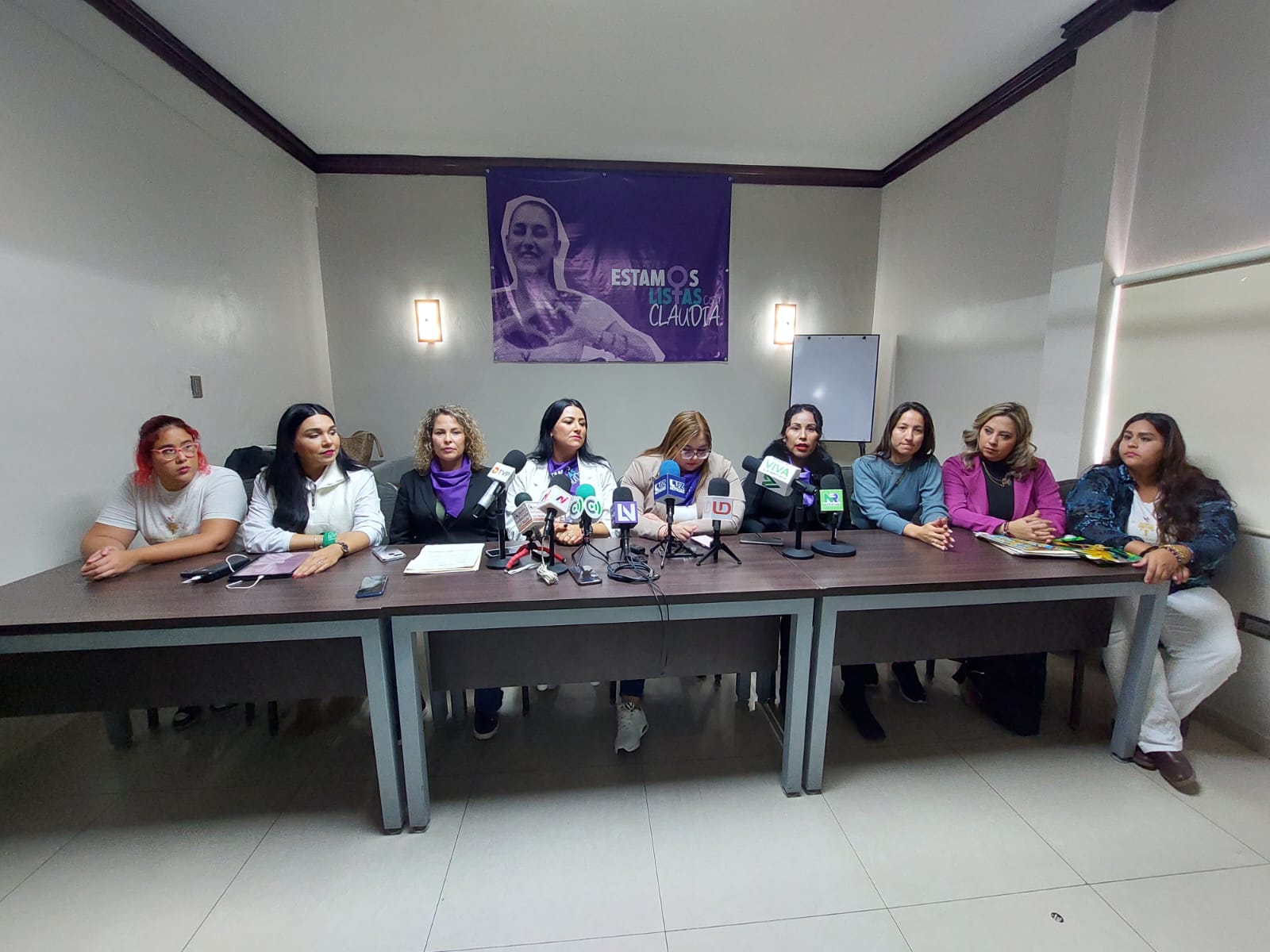 “Vamos a seguir tumbando puertas y paredes hasta que las mujeres seamos tomadas en cuenta”: Colectivo ‘Estamos listas con Claudia’