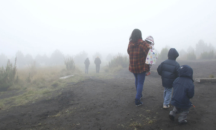 ¡El frío cala en la sierra del municipio de Sinaloa! En Ocurugue reportan -5 grados
