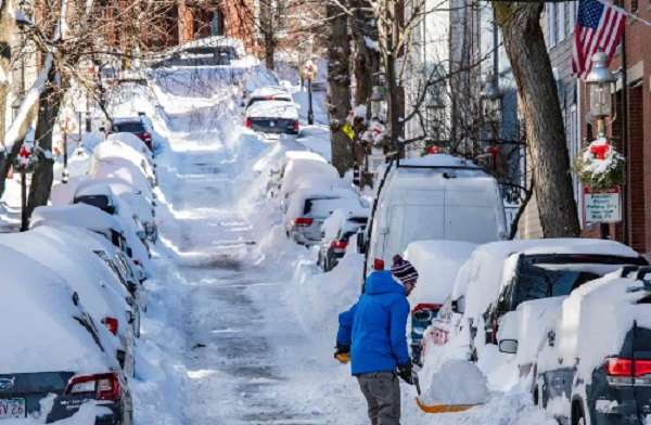 ¡-50 grados! El frío se está sintiendo, pero en serio en Estados Unidos y bate récords