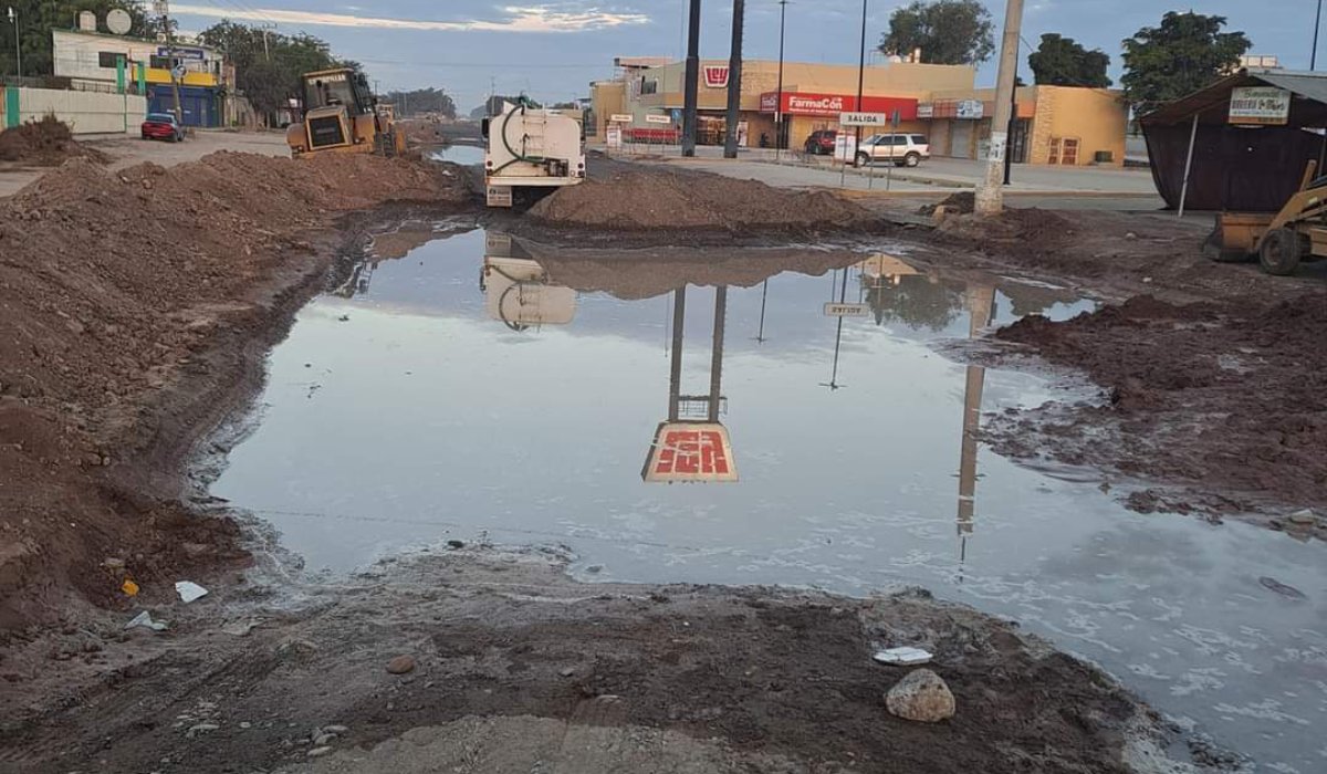 ¿Qué no eran dos días? Vecinos de Cortines, Guasave denuncian que llevan cuatro días sin agua