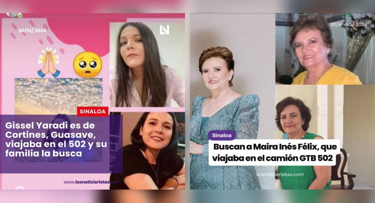 Gissel y Maira, pasajeras del 502 iban a visitar a su familia; en Cortines están consternados