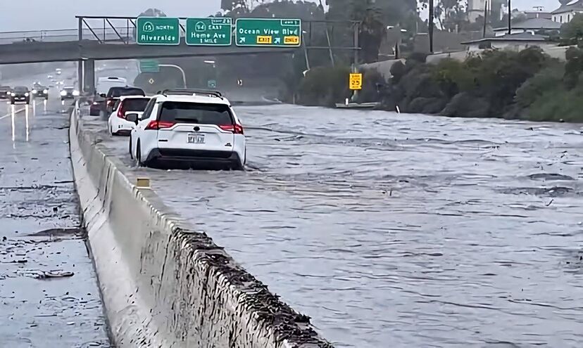 Declaran estado de emergencia en San Diego ante inundaciones ocurridas; Tijuana en la misma situación