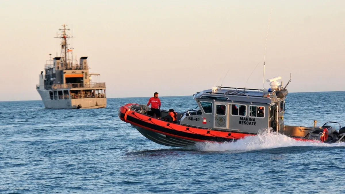 Pondrán en reflotación buque que pantequeó para poder ingresar y buscar a pescador desaparecido