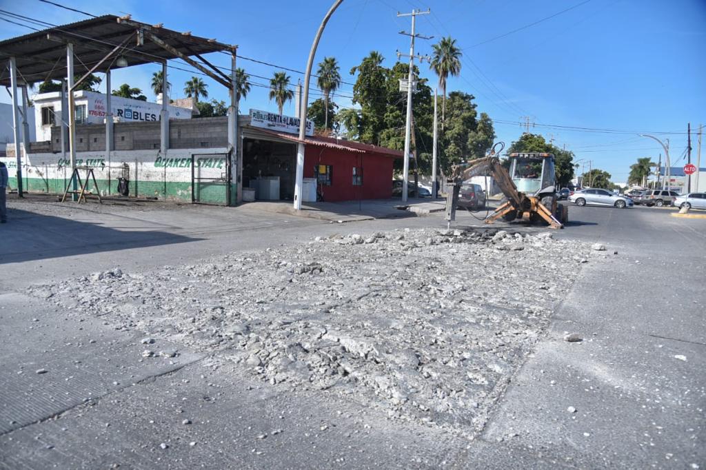 Inician obra de reparación de drenaje en la colonia Bienestar, en Los Mochis, quieren evitar más inundaciones