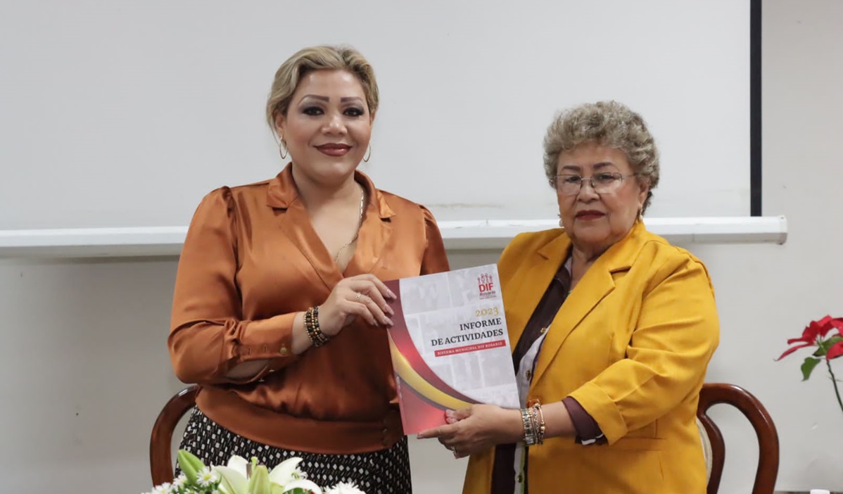 Presenta DIF Rosario su segundo informe en el Cabildo del Palacio Municipal