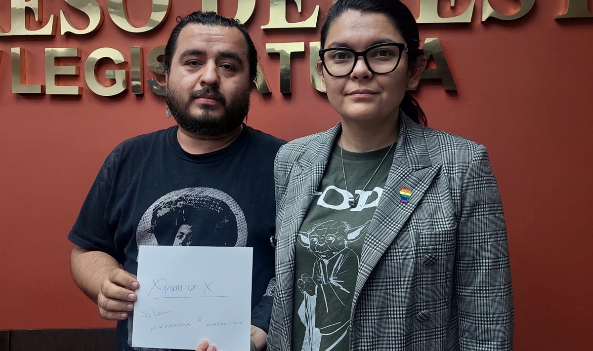 “Ximena con X” pide ayuda al Congreso tras negativa del Registro Civil para cambiar su identidad
