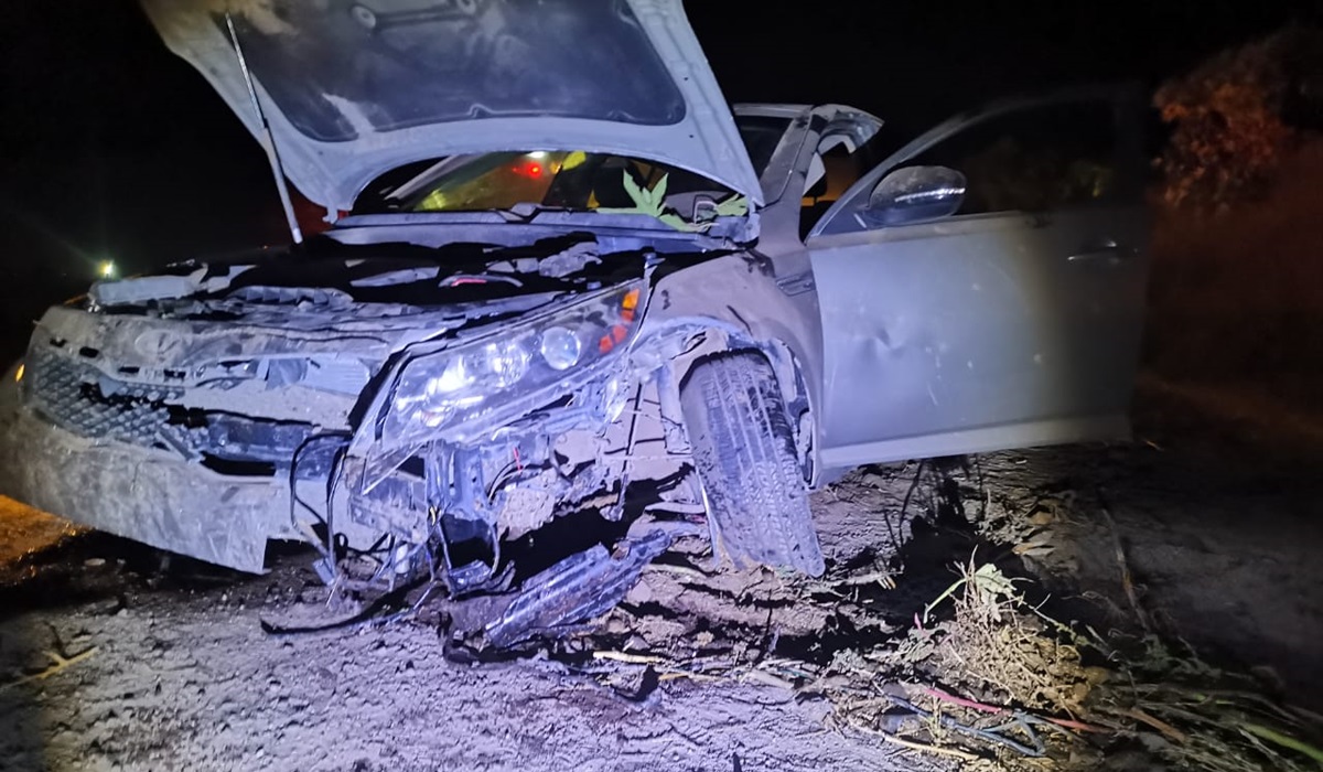 Viajaba de Phoenix a Guasave, pero se accidenta en Los Mochis