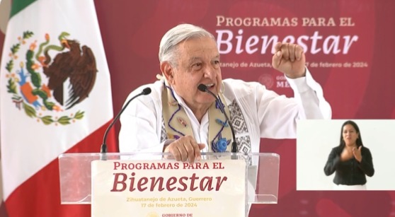 ‘Voy a entregar la banda a alguien que piensa como yo’:AMLO; su relevo será la ‘señora Justicia’, afirma