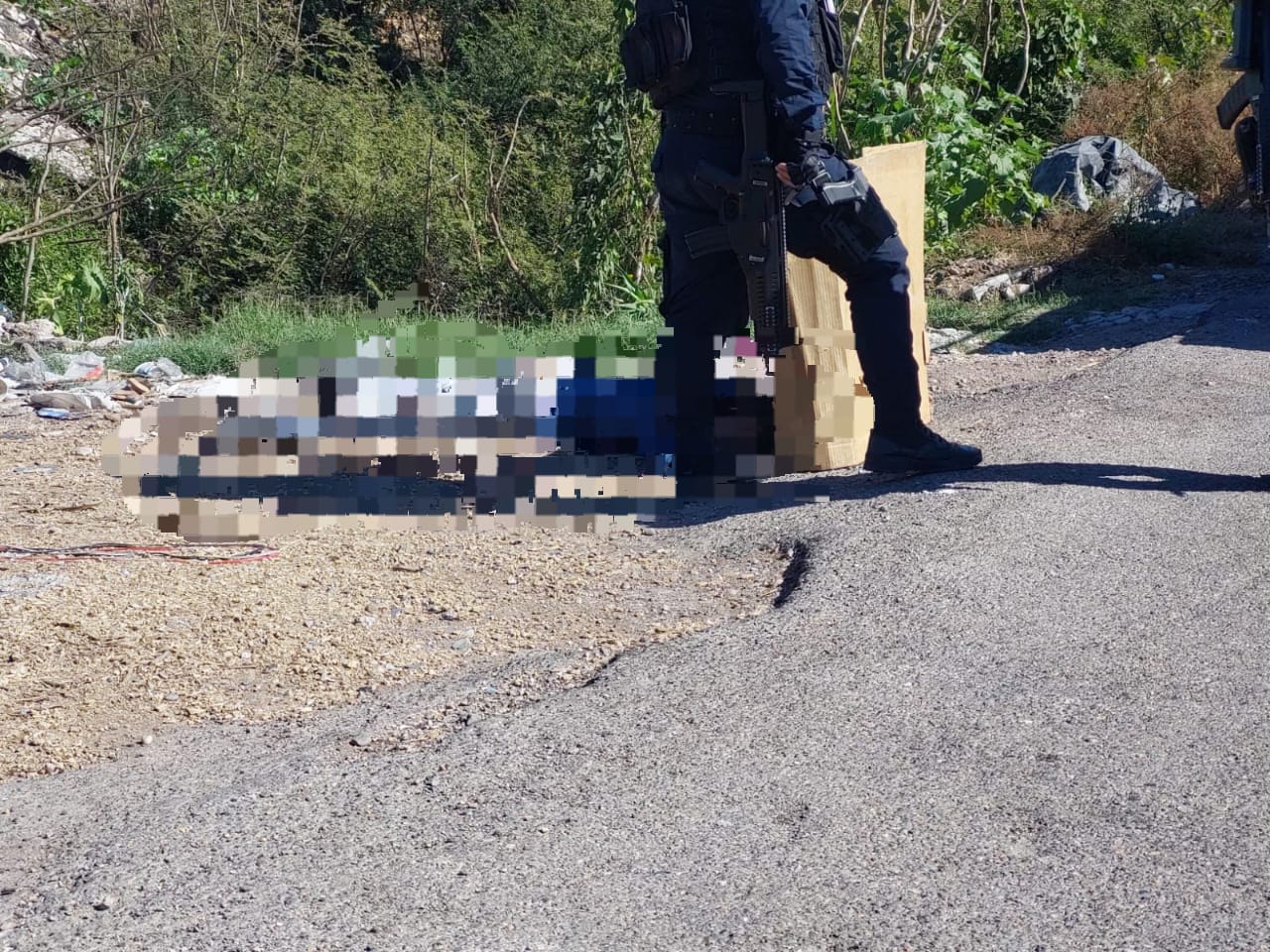Abandonan ‘tableado’ a hombre junto al canal 7 en Culiacán; había sido ‘levantado’ en una jugada