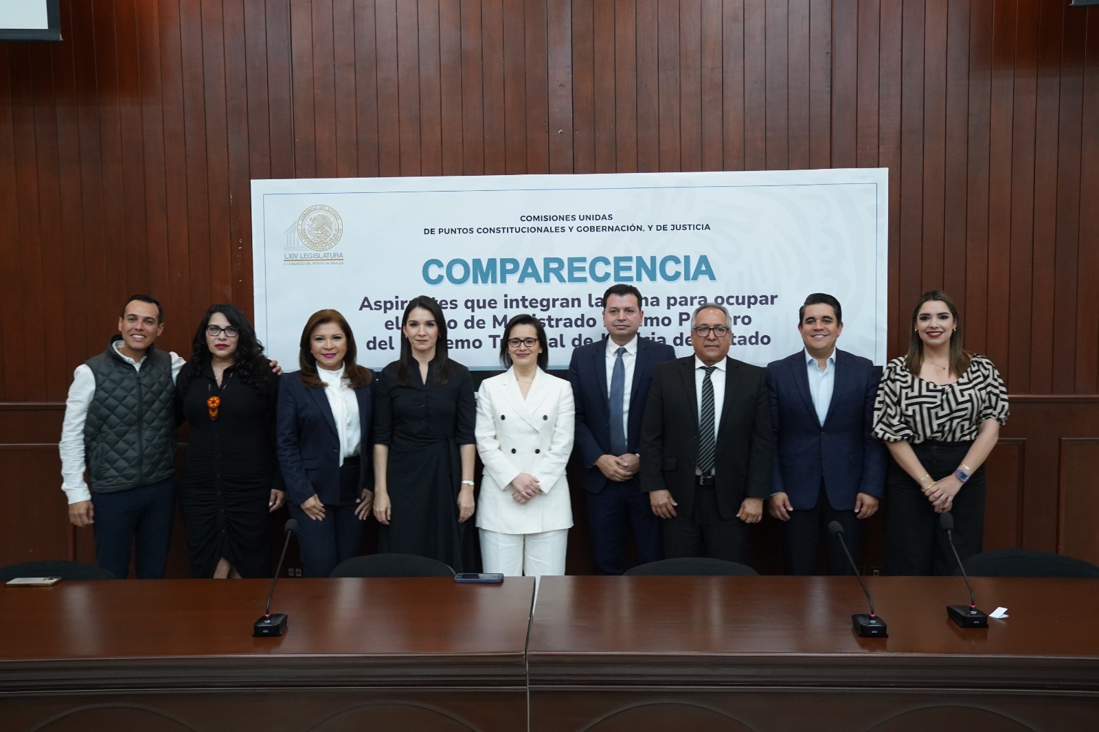 Aspirantes a ocupar magistratura XI Propietaria del STJES comparecieron ante diputados