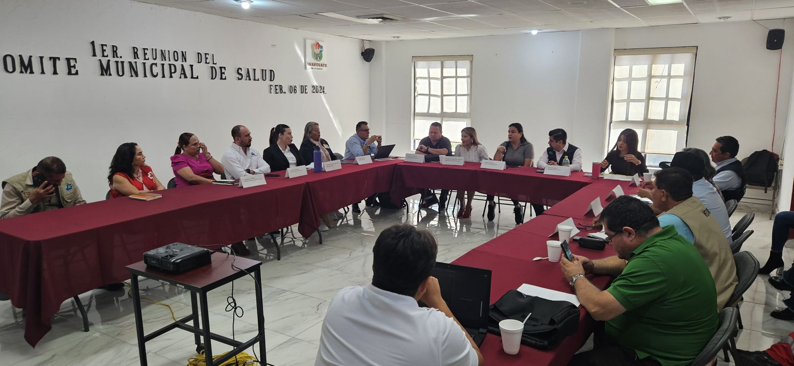 Realizan reunión de Comité Municipal de Salud en Navolato