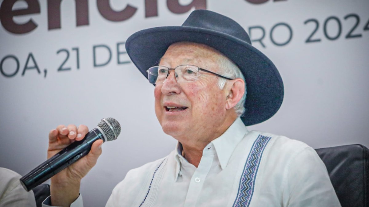 ‘Sinaloa está haciendo un esfuerzo para llegar a un mejor lugar’; Embajador Ken Salazar sobre ‘warning’