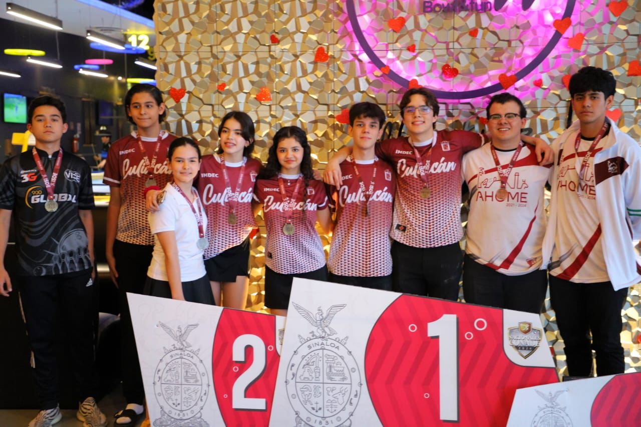 Culiacán domina el Boliche en estatal de Nacionales Conade 2024