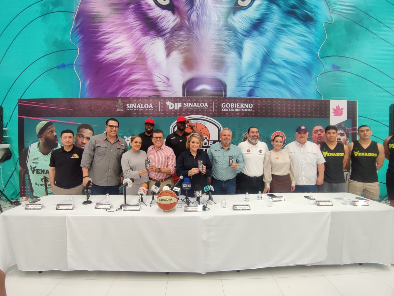 DIF Sinaloa y Fuerza Sinaloense de basquetbol Cibacopa 2024, unirán fuerzas en juego con causa
