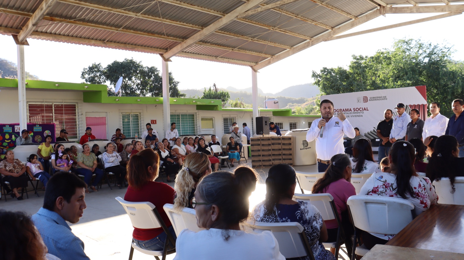 Gobierno de Badiraguato da inicio a la entrega de apoyo para el fortalecimiento a la vivienda