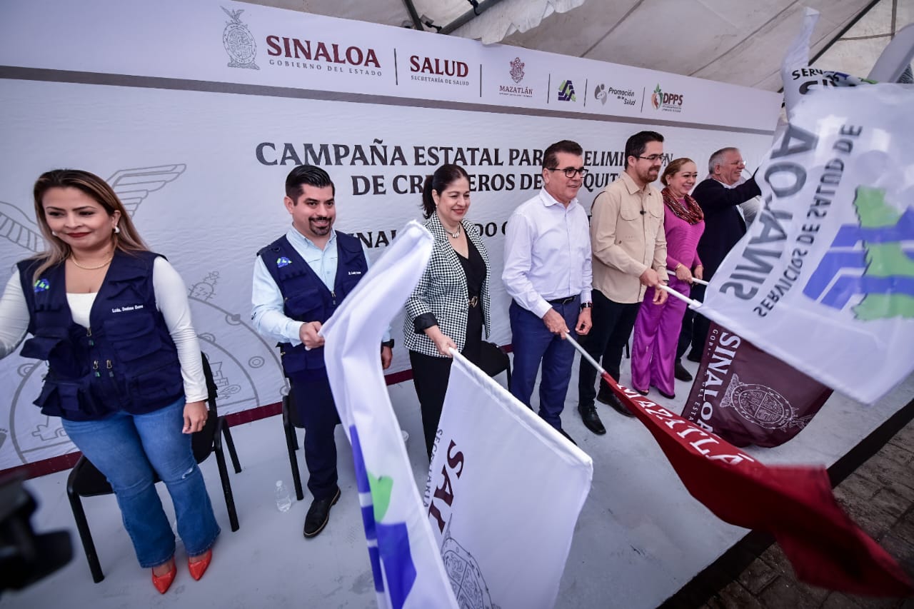 Inicia en Mazatlán la campaña ‘Sinaloa Unido contra el Dengue 2024’ ante aumento de casos