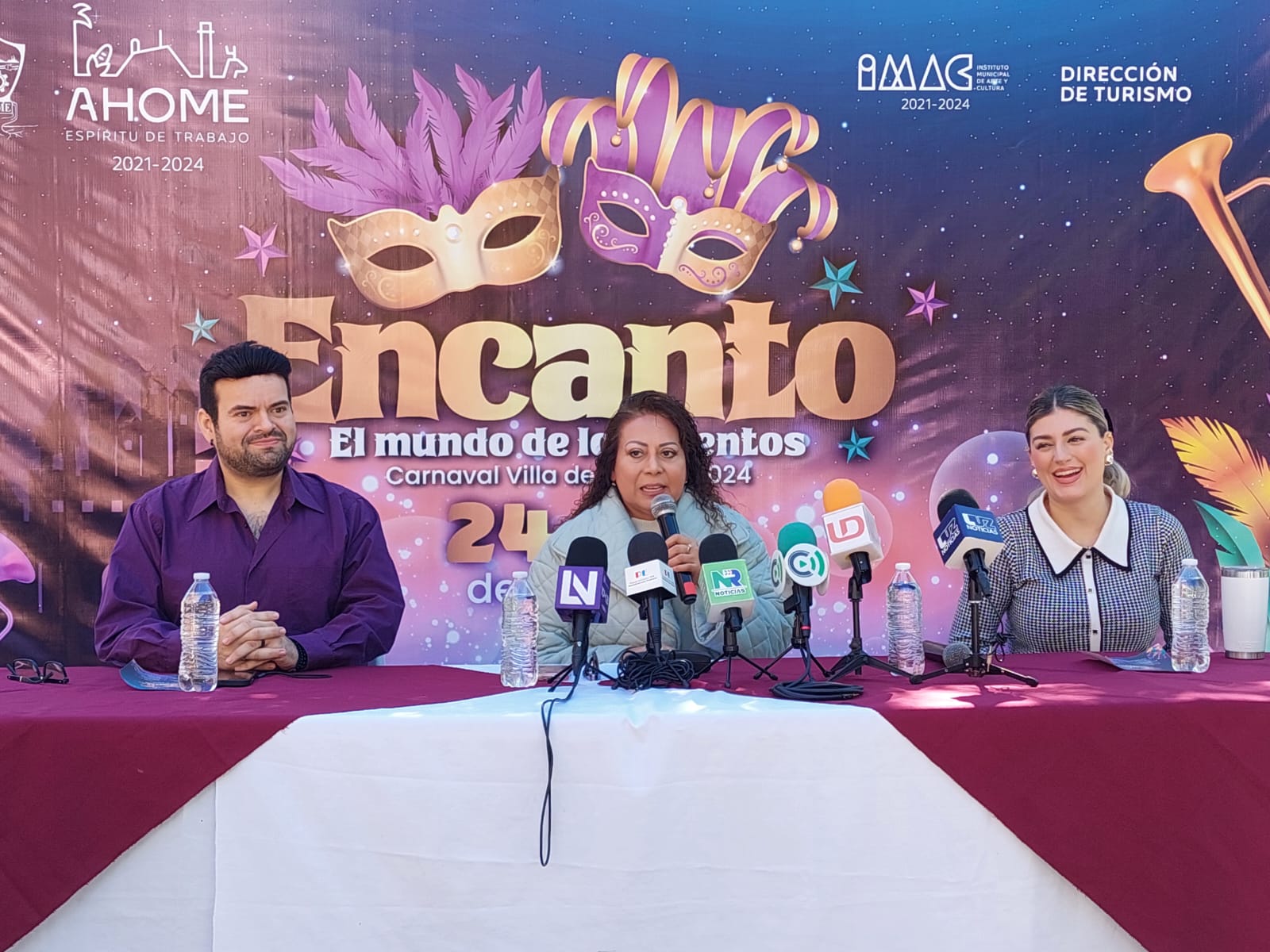 Invitan IMAC y Turismo al Carnaval ‘Encanto, el mundo de los cuentos’ en la Villa de Ahome