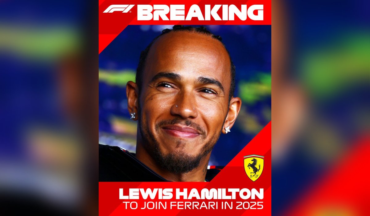 ¡Oficial! Lewis Hamilton correrá para Ferrari en la Formula 1