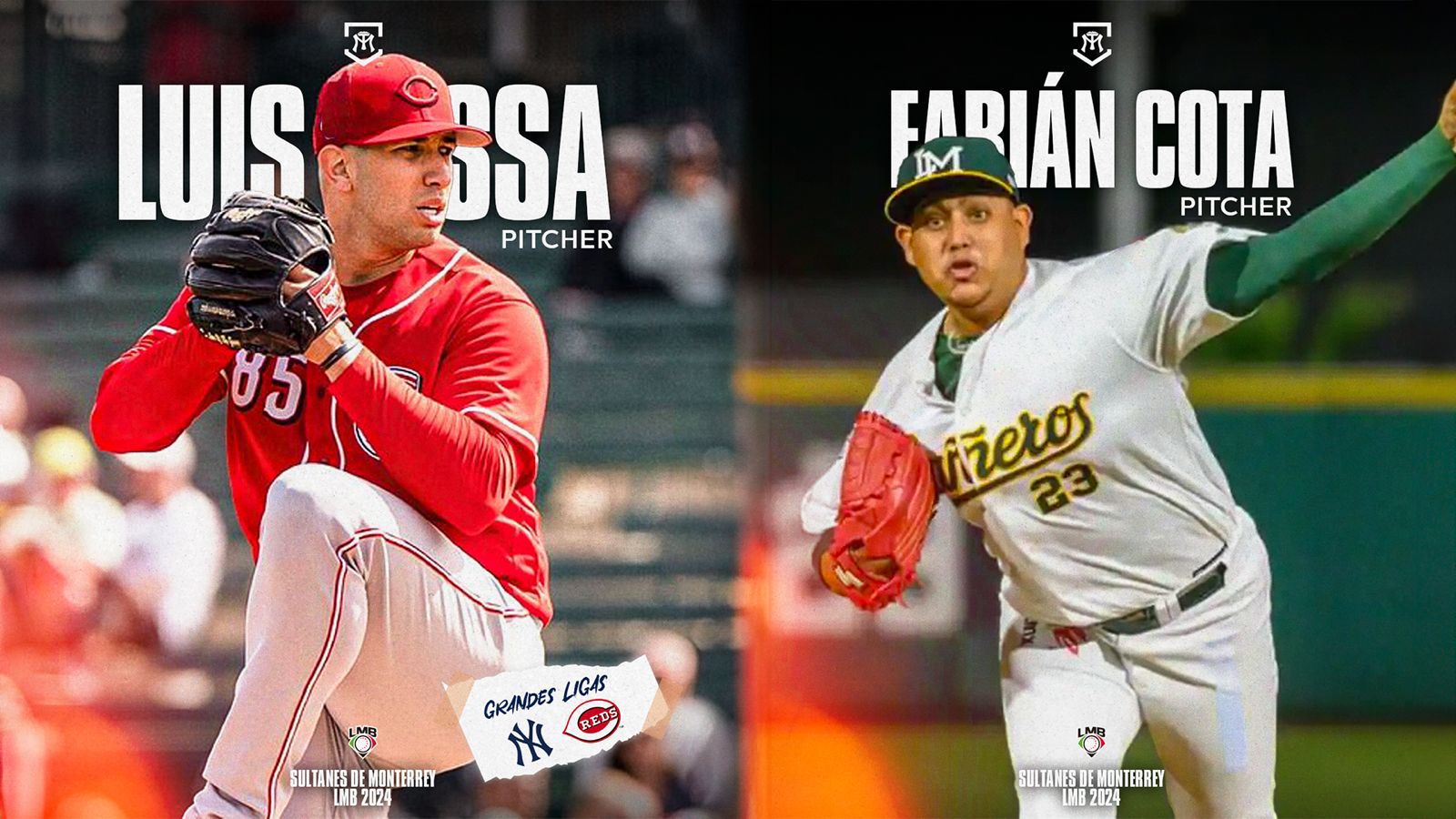 Diablos Rojos y Sultanes realizan importante cambio en la Liga Mexicana de Beisbol