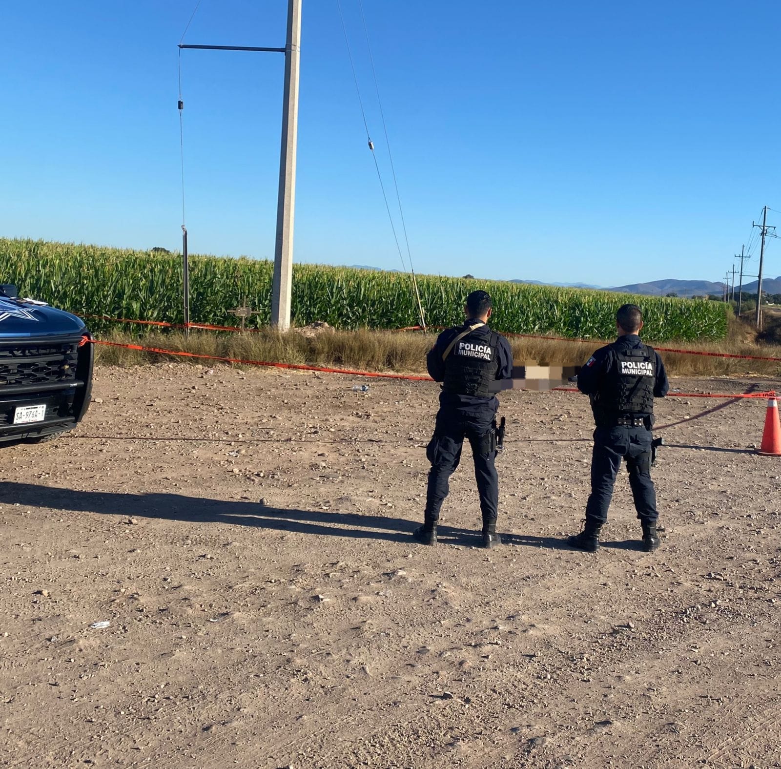 Localizan cuerpo envuelto en una cobija y cinta canela en Campo Plata, Angostura