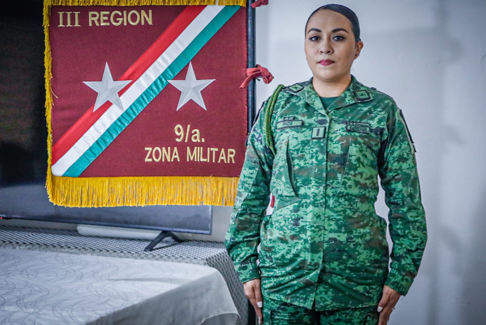 “Desde niña soñé con portar el uniforme”: Lourdes cumple 10 años en el Ejército y celebra el Día de la Mujer Mexicana