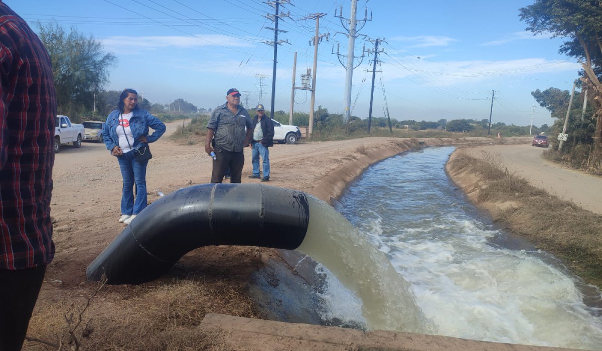 ¡Ya no batallarán por el agua! Módulo de riego Guasave inaugura el rescate Orizaba; beneficia a 600 hectáreas