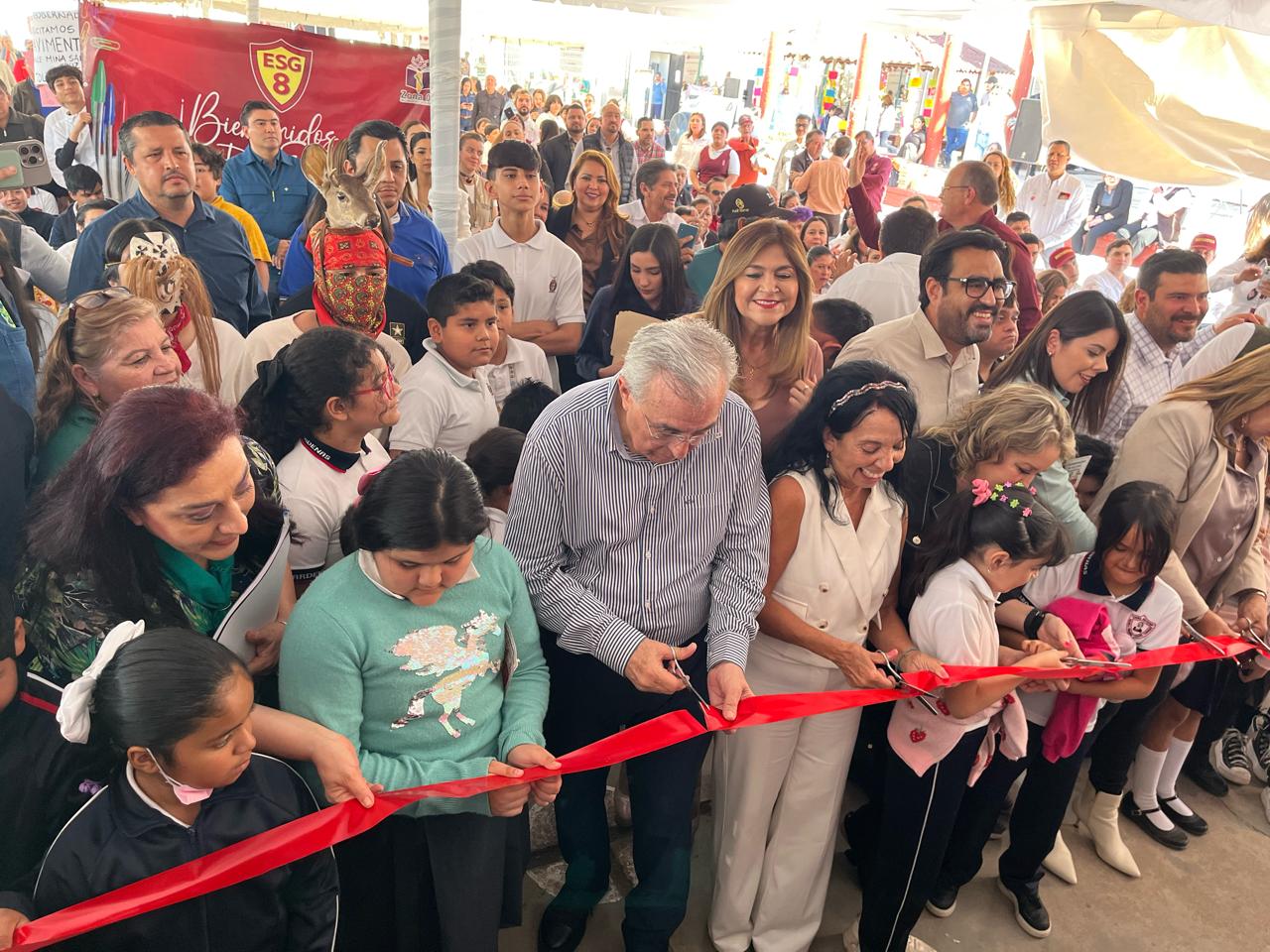 Por la seguridad de colonias y municipios, Rocha Moya inaugura ‘Feria por la Paz’ en Culiacán