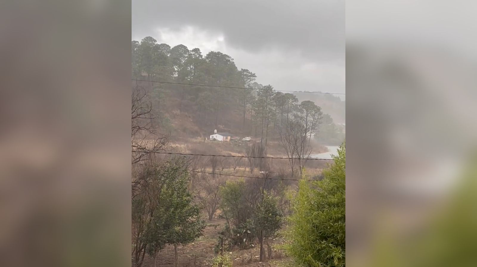 (VIDEO) Se cumple el pronóstico y… ¡qué bonito llueve en Surutato!
