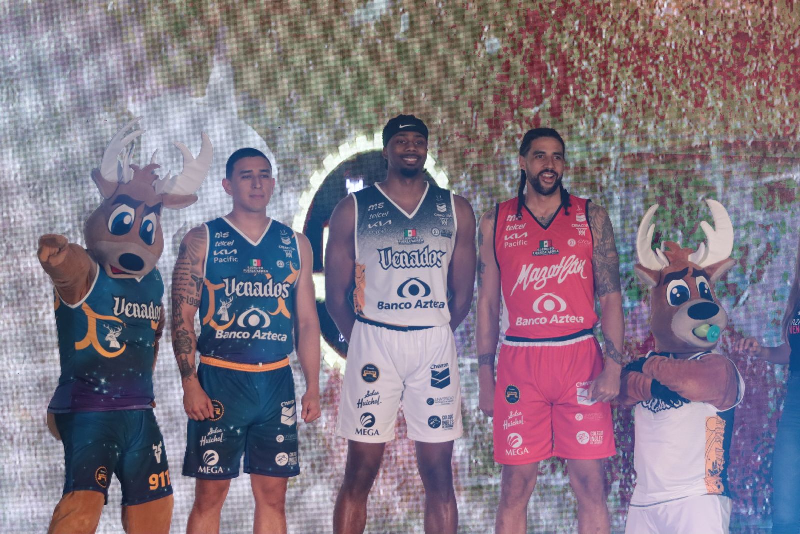 Venados Basketball Mazatlán presenta sus nuevos uniformes para el Cibacopa 2024