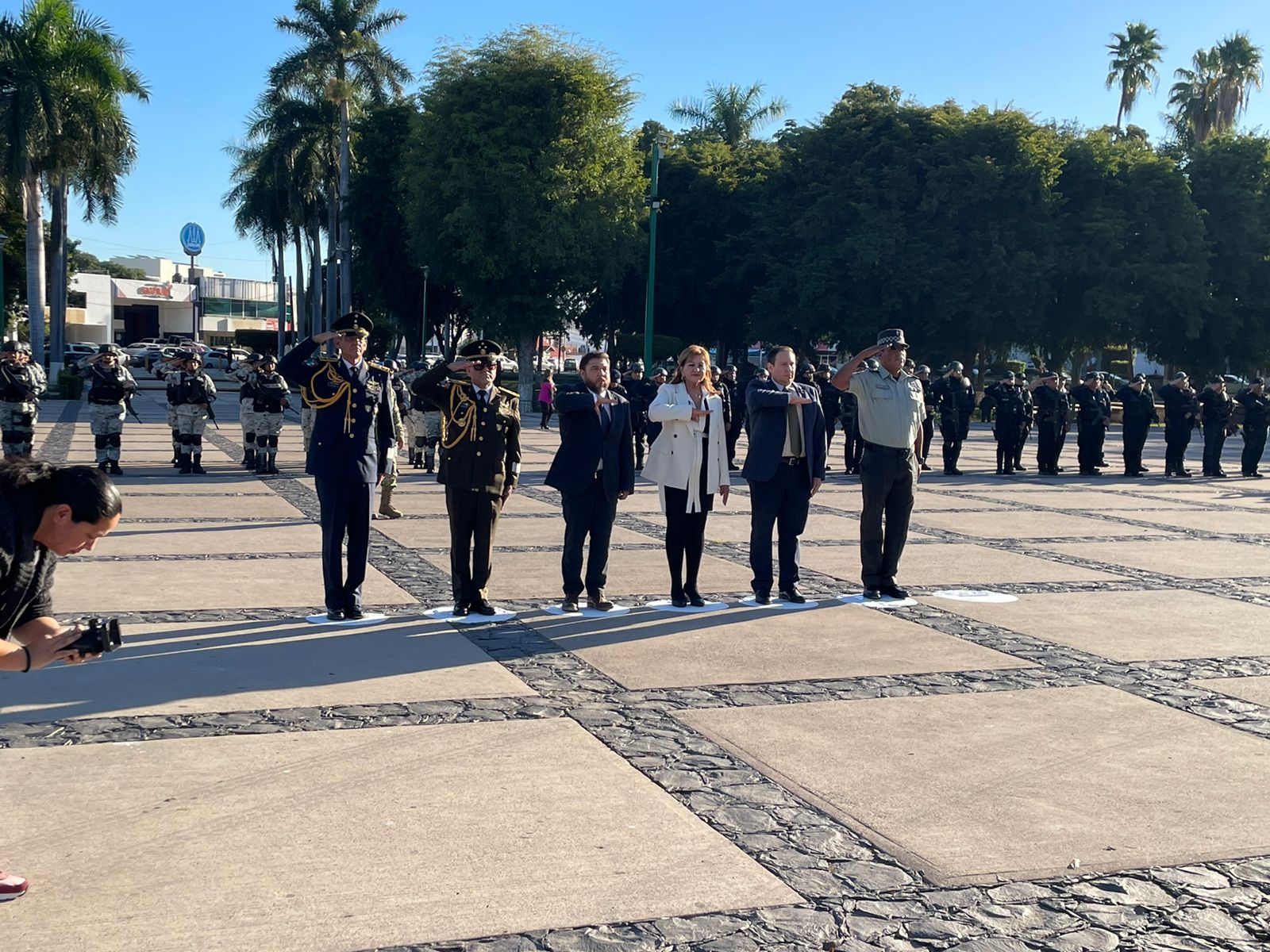 Encabeza Tere Guerra conmemoración del 111 aniversario del Ejército Mexicano