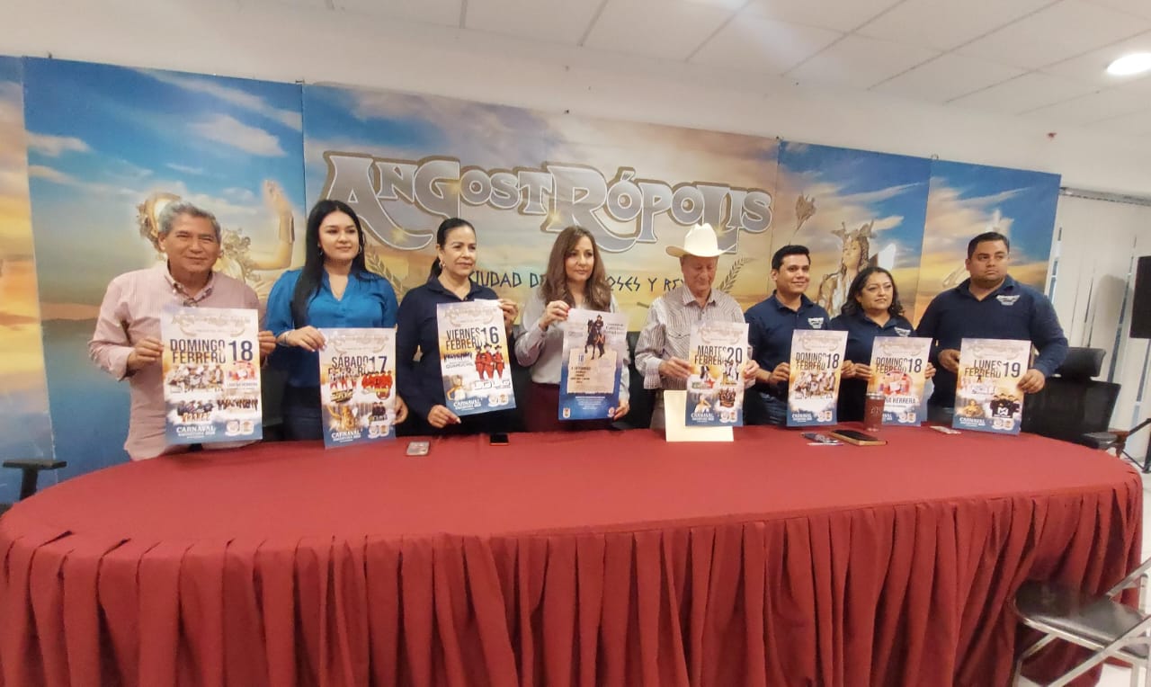 La Receta, Banda El Mexicano, Banda Zarape y Miguel y Miguel, artistas principales para Carnaval de Angostura