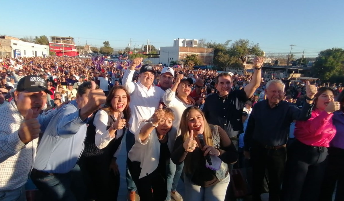 Cierra precampaña en Mazatlán Guillermo Romero, precandidato de la coalición Fuerza y Corazón por México