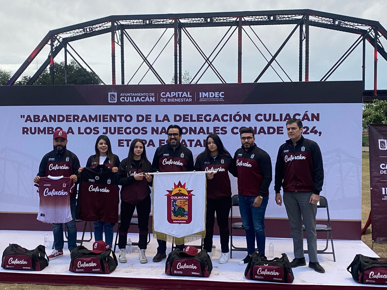 Delegación de Culiacán es abanderada para etapa Estatal rumbo a Nacionales CONADE 2024