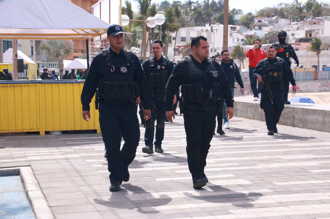 Cierra operativo del Carnaval Mazatlán 2024 con 120 detenciones