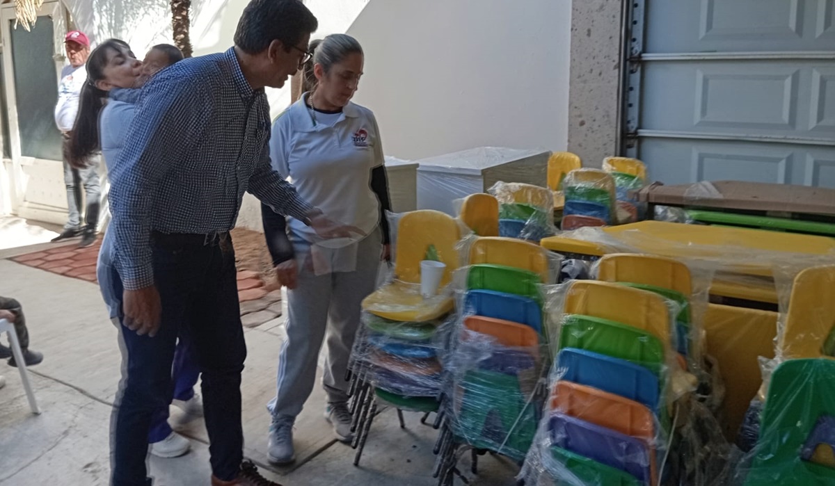 ¡Una buena! DIF Sinaloa envía mobiliario, alimento y equipo al albergue de hijos de jornaleros en Cortines