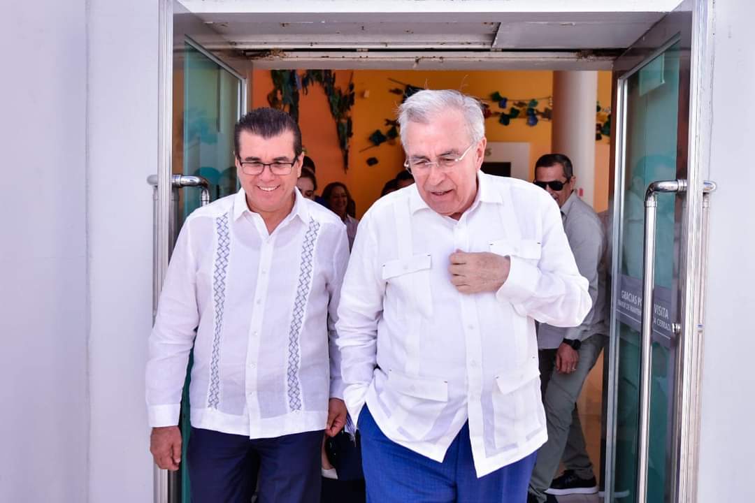 A resolver el drenaje en Mazatlán y después al gabinete, le dice Rocha Moya a Édgar González